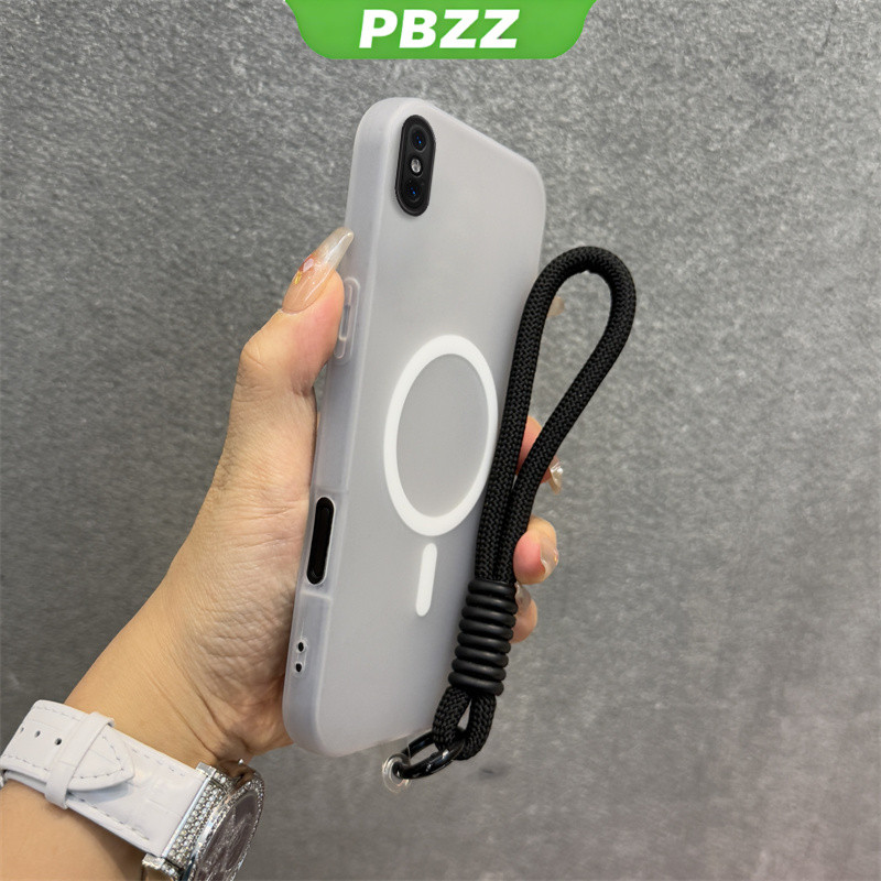 Ốp 2 Trong 1 Cho iPhone x s iPhone xr iPhone xs max Vỏ Điện Thoại Chống Sốc Thiết Kế Mới Thẩm Mỹ Vỏ Thạch Màu Kép Có Dây Buộc Từ Tính Không Dây GDBSWX01