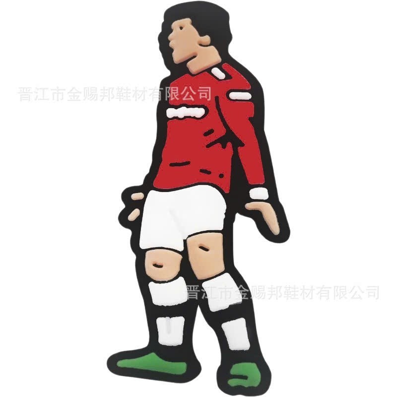 Set Charm CR7 Số 7 Huyền Thoại – Charm Bóng Đá Cute Trang Trí Dép (20 Món)