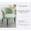 Vỏ bọc ghế bành cong DAYBREAK, Vỏ bọc ghế chống bụi đàn hồi, Vỏ bọc ghế Jacquard hình vòng cung Bắc Âu cho phòng khách gia đình