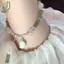 Phong Cách Trung Hoa Retro Xanh Tre Khớp Đính Hạt Vòng Tay Cho Nữ Thời Trang Đơn Giản Quyến Rũ Hợp Kim Vòng Tay Hoa Món Quà Trang Sức