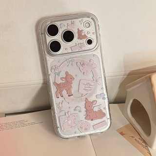 [Sheren] Ốp điện thoại Huajian Deer Thích hợp cho i17 16 15 14 13 12 11 pro max Vỏ bảo vệ chống sốc