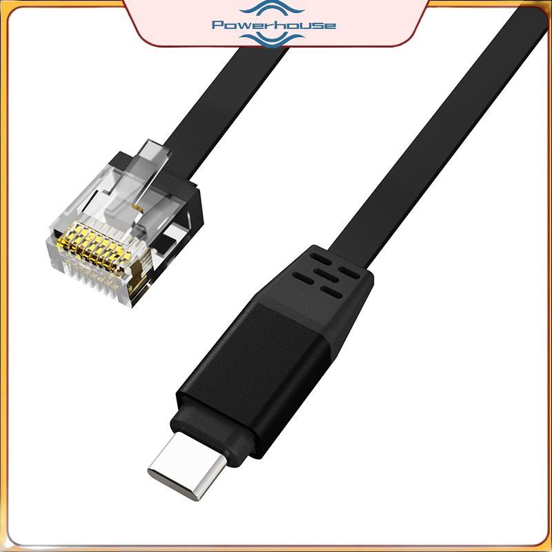 ĐIỆN 1000m Type-C TO RJ45 Cáp kết nối Điện thoại Bộ chuyển đổi mạng có dây cho máy tính xách tay Ipad cho Samsung Huawei Xiaomi.