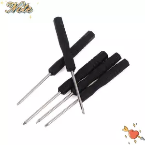 NOTE1 Tuốc nơ vít hình ngôi sao, T2 / T3 / T4 / T5 / T6 Đầu lô thép Công cụ tháo rời điện thoại, Tay cầm bằng nhựa di động Bảo trì không chính xác Dụng cụ cầm tay chống trượt Sửa chữa điện thoại di động