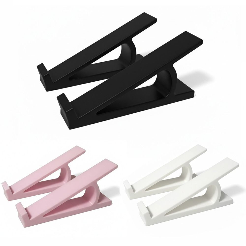 HOBBYIN 1 Cặp Bàn Phím Máy Tính Nâng, Bàn Phím Góc Nâng Bằng Nhựa Chân Đế Nâng Cao, Phụ Kiện Giá Đỡ Màn Hình Di Động