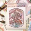 Nhãn dán cảnh quan tuyệt vời, Bộ sưu tập nhãn dán cảnh quan thu nhỏ phong cách cổ xưa, Kawaii Visual Xếp chồng DIY Cabin Scene Sticker Quà tặng trẻ em