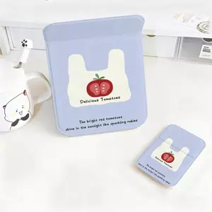 Túi táo đáy xanh Gươ táo đáy gấp gọn phong cách hiện đại bàn túi táo đáy điểmđẹp
