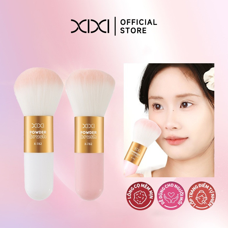 XIXI X782 Cọ Phủ Phấn Lông Mềm, Cọ Trang Điểm Tán Phấn Mịn, Dễ Blend, Nhẹ Nhàng Cho Người Mới