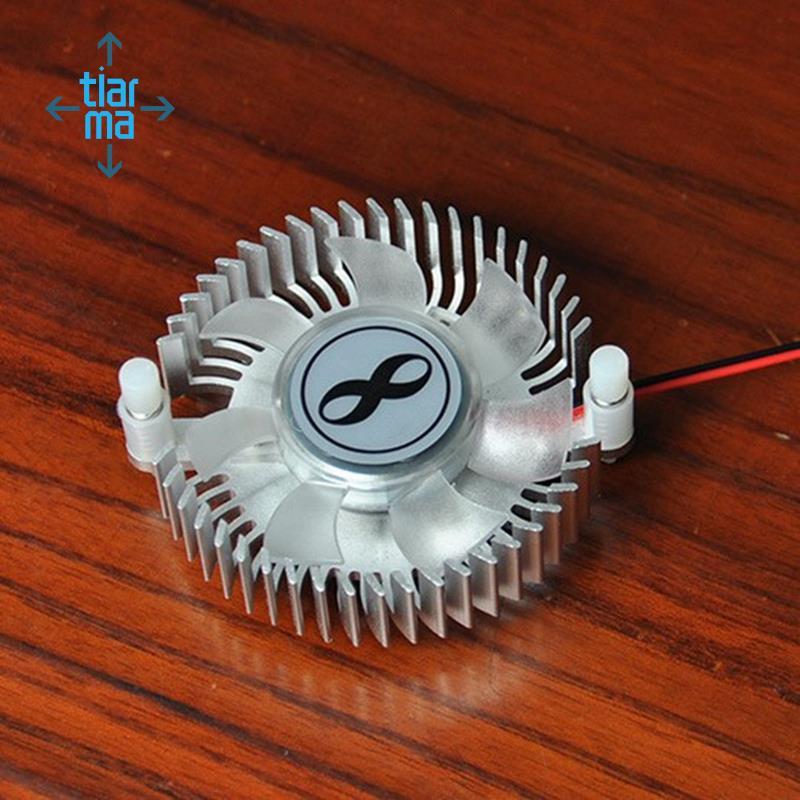 Tản Nhiệt Nhôm DC 12V Có Quạt Quạt Tản Nhiệt Led Công Suất Cao Cho Máy Tính Để Bàn DIY Máy Tính Làm Mát Máy Tính