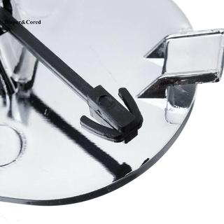 DIAPER & CORED 1 Cái DIY Phụ Kiện Xe Phía Sau Ốp Lưng Kéo Móc Che Mắt Nắp Chrome Cho Fiat 500 500C 2007-2012 YTH
