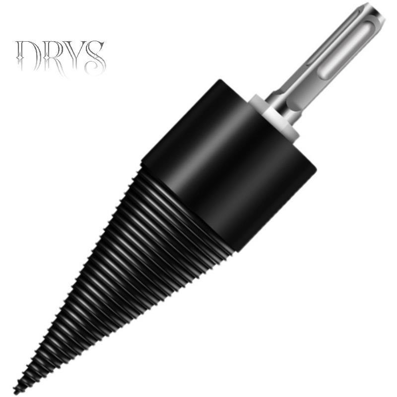 (TFT) Dụng cụ chia mũi khoan gỗ củi xẻ xẻ hình nón Bộ chia gỗ MỚI