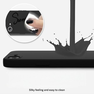 Ốp lưng Silicon mềm siêu mỏng cho iPhone 16Pro 16ProMax 16Plus 16e, TPU, tương thích Apple