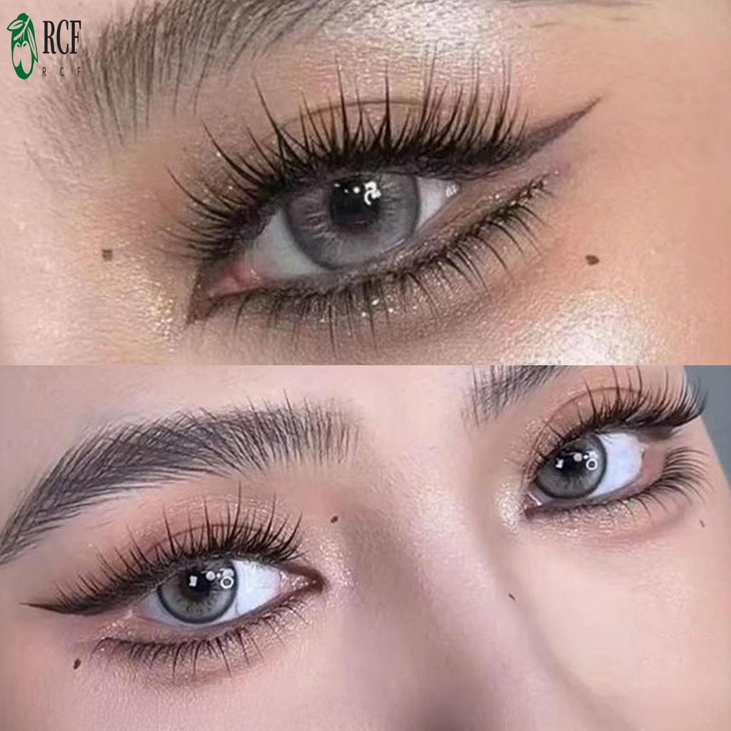 Lông mi giả hình dáng tự nhiên - Sợi tổng hợp thân mỏng trong suốt phong cách Thái Lan
