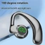 Tai nghe Bluetooth móc tai trái và phải có thể xoay được với tuổi thọ pin siêu dài