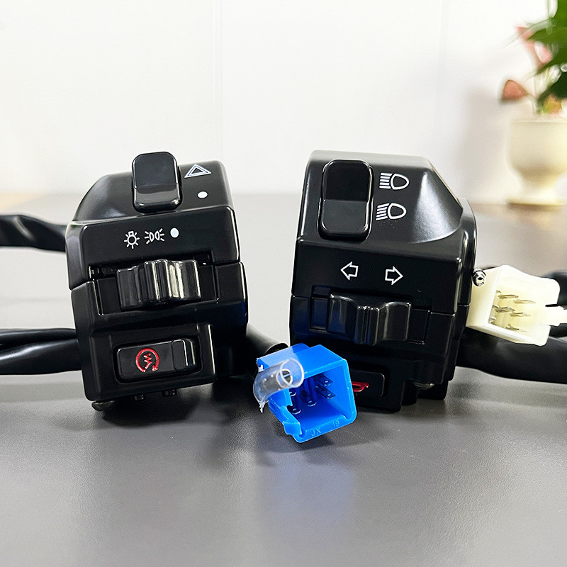 Công tắc ghế tay lái xe máy Thích hợp cho Xia Xing Zhonghua ZH125 HJ-8 Công tắc kết hợp công tắc tay cầm