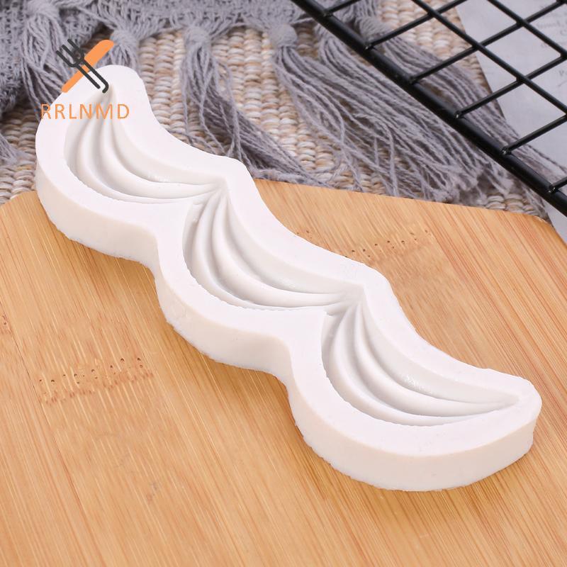 RRLNMD Hoa Văn Trang Trí Silicon Sugarcraft Khuôn Nhựa Dụng Cụ Cupcake Fondant Bánh Trang Trí Dụng Cụ MỚI