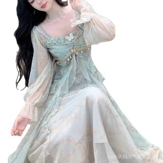 Váy Dài Công Chúa Pure Desire - Chất Liệu Tốt, Màu Xám Nhẹ Nhàng, Mốt Mới Cho Nữ