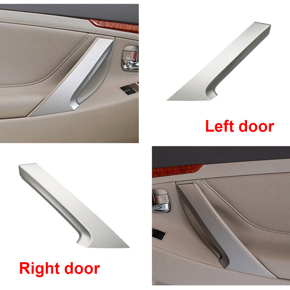 Vỏ bọc tay nắm cửa nội thất màu bạc tự động bền cho Toyota Camry 2006-2011