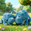 BH2 Jurassic World Triceratops Plushie Thú Nhồi Bông Sang Trọng Dễ Thương Gối Mềm HB2