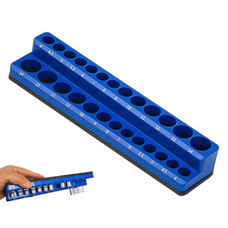 Dụng cụ sắp xếp tay áo từ tính mét Inch có từ tính mạnh với từ tính mạnh cho ổ cắm hệ mét nông hoặc sâu