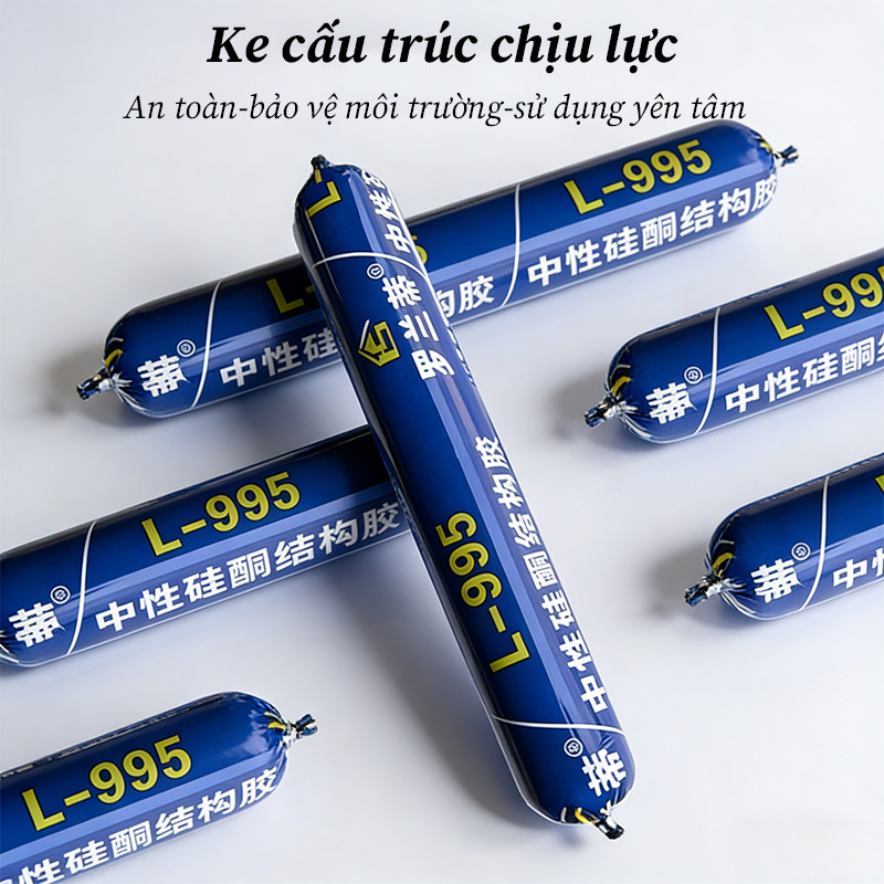 Keo Silicon Trung Tính Đa Năng Chống Thấm Nước - Độ Kết Dính Cao, Dùng Cho Công Trình & Sửa Chữa Nhà
