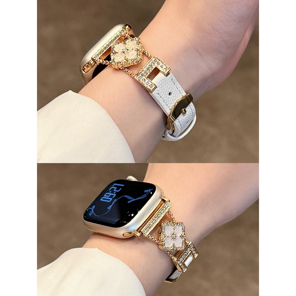 Dây đeo giảm béo bằng kim cương và da thật có tính khí dành cho nữ Thích hợp cho Redmi xiaomi Redmi Watch 5 5lite 5Acitve 4 9pro