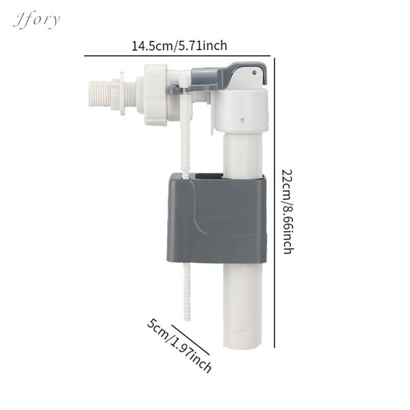 Jfory Van Đầu Vào Nước Dự Phòng Ẩn Bồn Vệ Sinh Đổ đầy Van Treo Tường Bồn Vệ Sinh Một Phần Cho Cửa Hàng Phòng Tắm Tân Gia Nhà Vệ Sinh Nhà