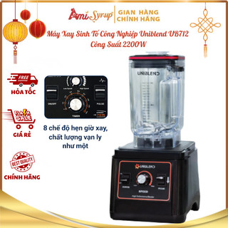 Máy Xay Sinh Tố Công Nghiệp Uniblend UB712 Công Suất 2200W Chính Hãng Đa Dụng Chất Liệu Bền Bỉ