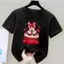 Áo lụa, yêu thích, DTF, SpanDEX, Minnie, bé gái