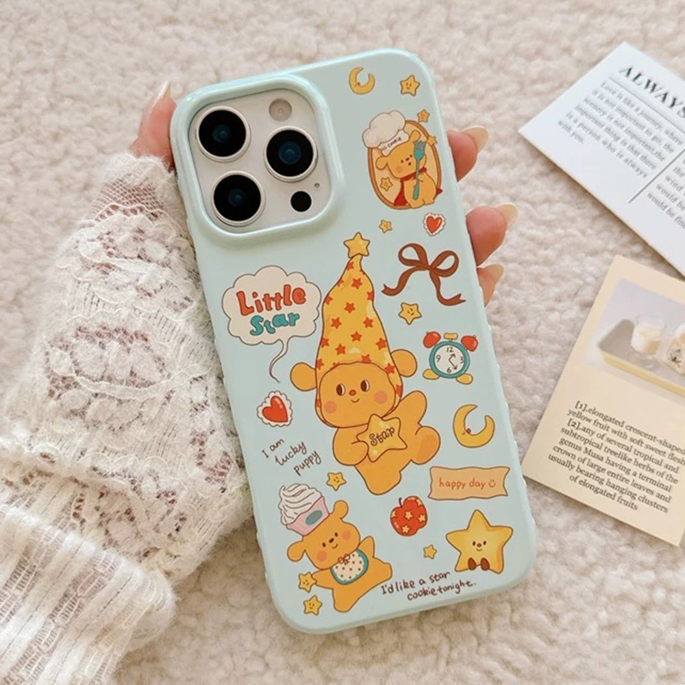 Star People Chefs Side Love Heart Vỏ Điện Thoại Mềm Cho iPhone 17 Pro Max 16 15 14 13 Vỏ Bảo Vệ Chống Sốc