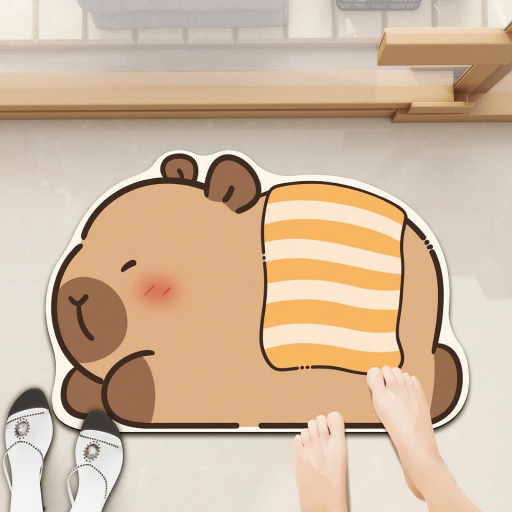 [Quà Tặng Bất Kỳ] ( TT1) Thảm Chân Bali 40x60,Thảm Chống Trơn Trượt Hot Hit Với Thiết Kế Họa Tiết Cực Bắt Mắt