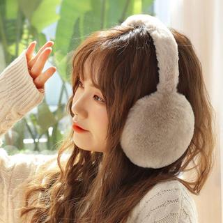 INENK Ấm Tai Sang Trọng, Bịt Tai Gấp Bảo Vệ Lạnh Mùa Đông, Bịt Tai Màu Trơn Dày Ấm Áp Nam