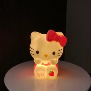 Đèn ngủ LED hoạt hình Mini dễ thương, Đèn di động chạy bằng pin, Trang trí bàn ngủ, Quà tặng tiệc sinh nhật cho bé gái lý tưởng