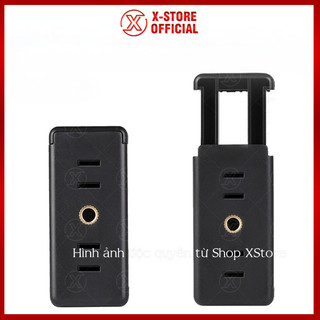 Đầu kẹp điện thoại VÍT XOÁY cho livestream, ngàm kẹp chống rung, giữ máy chắc chắn, xoay 360 độ - KDT