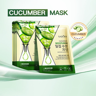 Mặt Nạ Dưỡng Ẩm SADOER Chiết Xuất Trái Cây Nhiều Loại Dịu Nhẹ Chăm Sóc Da Mặt Hàng Ngày