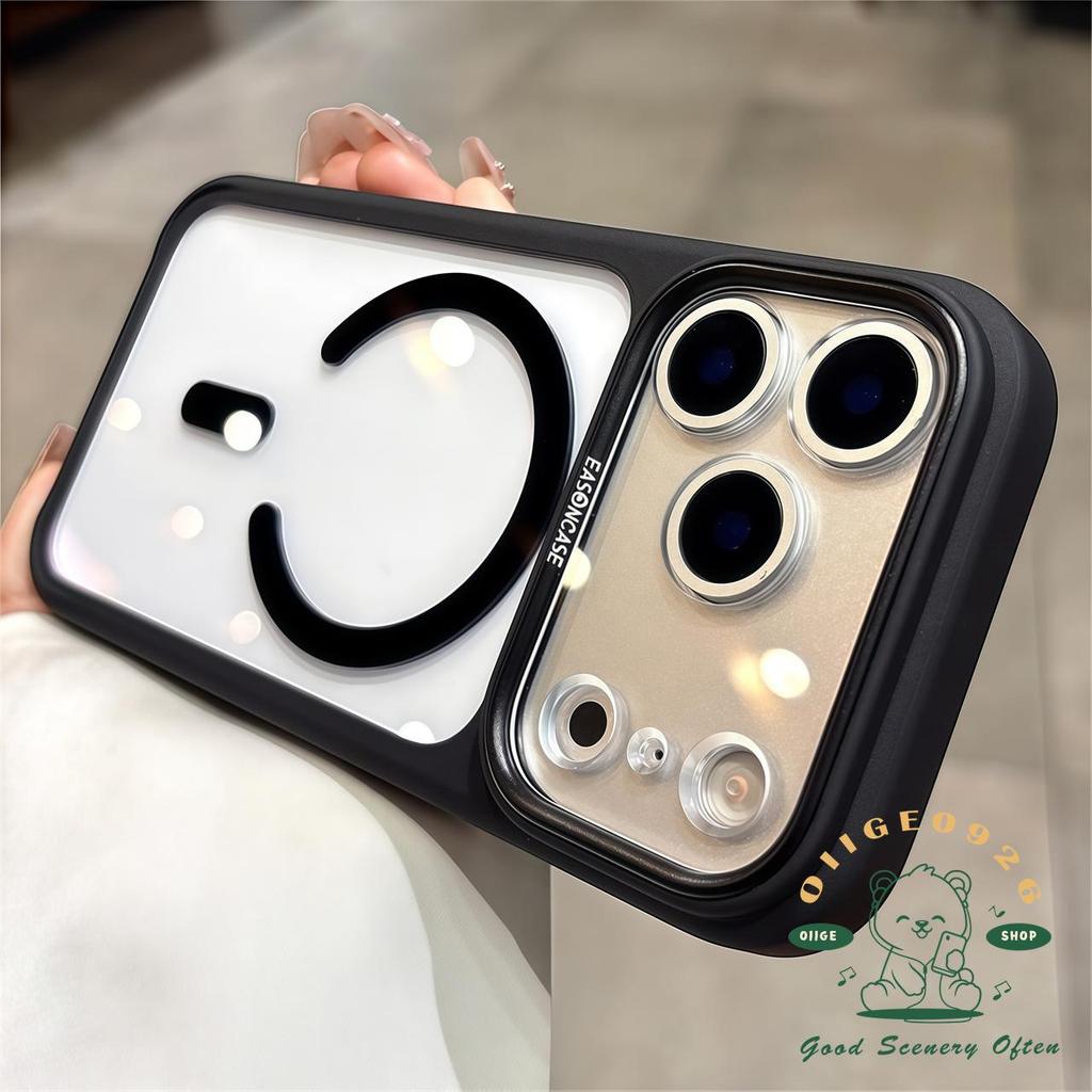 【 Ốp lưng iPhone17 】 Vỏ điện thoại từ tính chống rơi cảm giác da iphone17 Pro Max 16 cho vỏ iPhone Vỏ mềm silicon TPU chống sốc