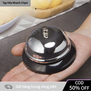 【COD】Chuông gọi nhân viên để bàn, nút bấm lớn dễ thao tác, âm lượng vừa phải, phù hợp nhiều không gian dịch vụ.