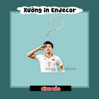 Móc khoá cầu thủ bóng đá đình bắc tuyển thủ việt nam