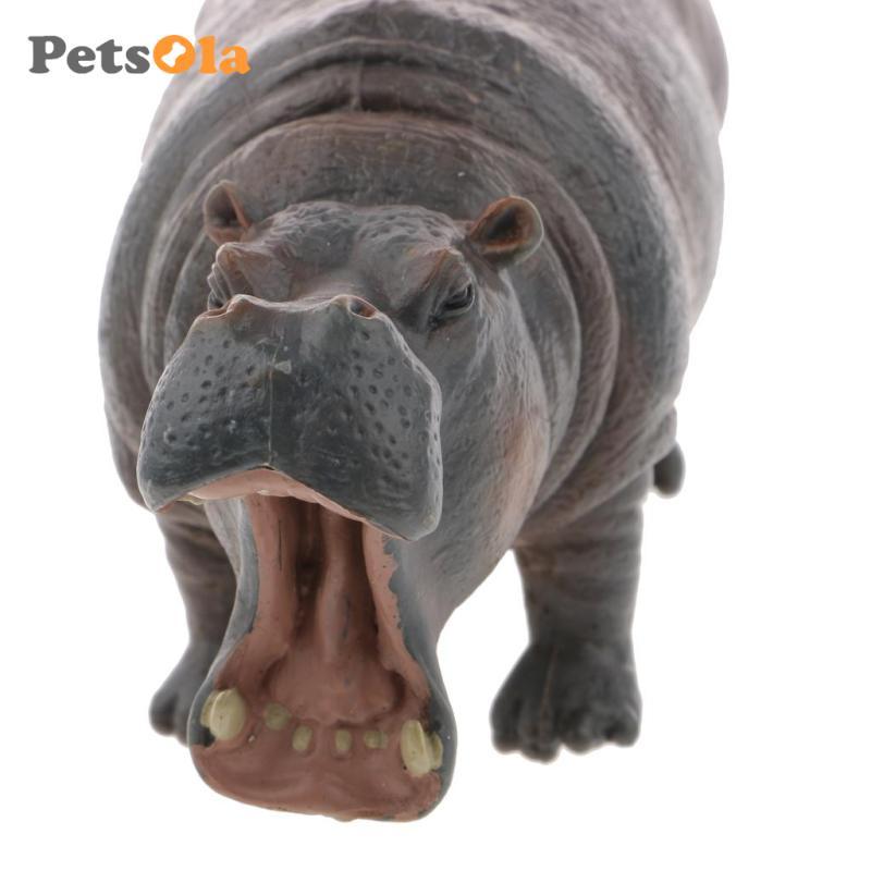 Sống Động Hippopotamus Động Vật Hoang Dã Tượng Mô Hình Nhân Vật Hành Động Quà Tặng Đồ Chơi Trẻ Em