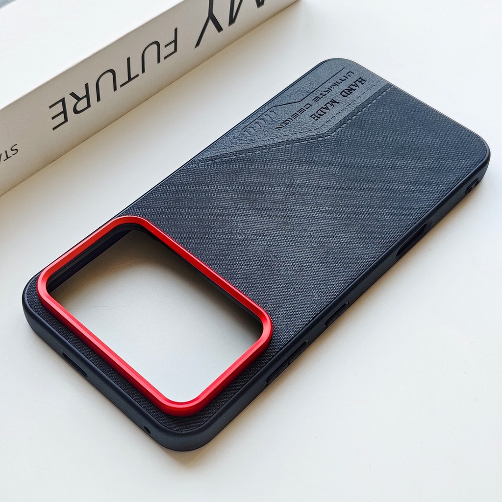 DÀNH CHO HONOR WIN Ốp Điện Thoại Kinh Doanh Sang Trọng Bảo Vệ Denim Khâu Da Hạt Case WINRT