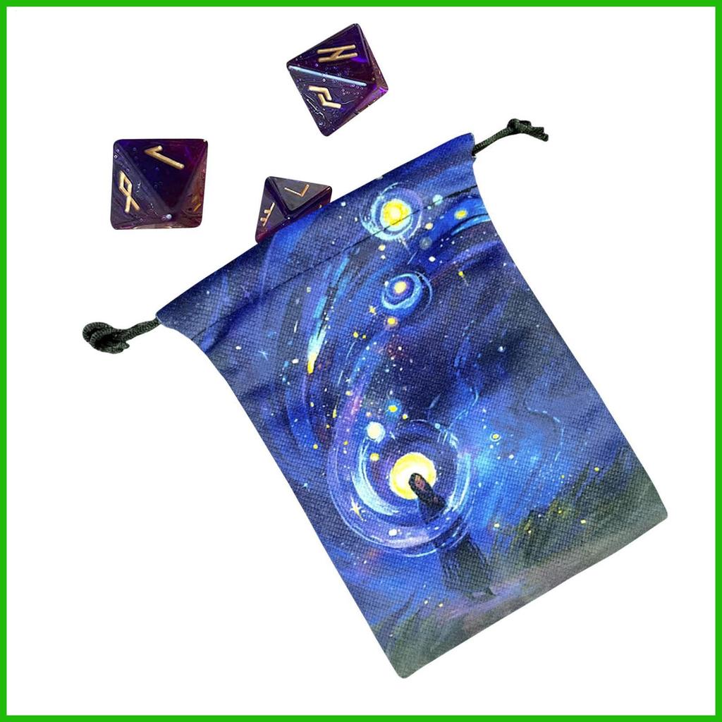 Túi đựng thẻ Tarot Oracle Tarot Deck Holder Túi nhung Deck Case Storage Vintage Thiết kế dễ thương cho trẻ em Đọc saixit2vn