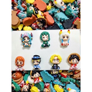 Set Charm Đảo Hải Tặc Anime Chibi Cute – Luffy, Zoro, Sanji, Nami Baby CỰC KỲ DỄ THƯƠNG