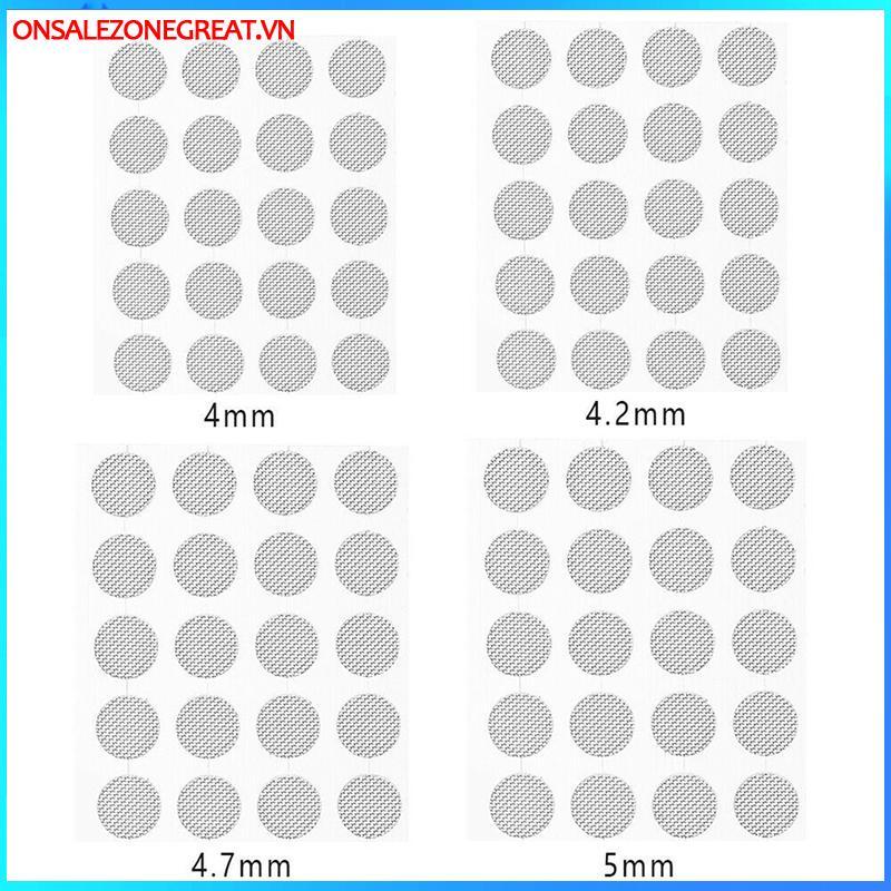 Ons 20 Chiếc Tai Nghe Chống Bụi Mạng Lưới Thép 4mm 4.2mm 4.7mm 5mm Phụ Kiện DIY Tại