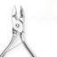 【COD】Kìm cắt da bằng thép mạ vàng chất lượng, thiết kế chuyên biệt cho nghệ nhân nail, đảm bảo vệ sinh và hiệu quả cao.