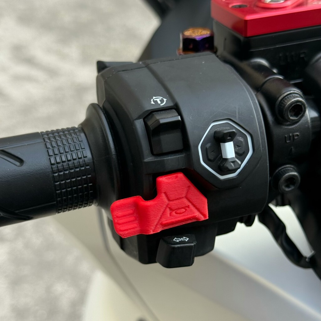 Thích hợp cho 25 Honda PCX160 NSSADV350 Phụ kiện nút nối dài còi sửa đổi Nút mở rộng công tắc