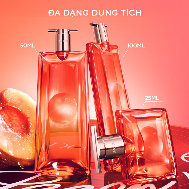 [KOL] Nước hoa Idole Peach'n Roses EDP Tươi Mát Mọng Nước Tràn Năng Lượng 50ML