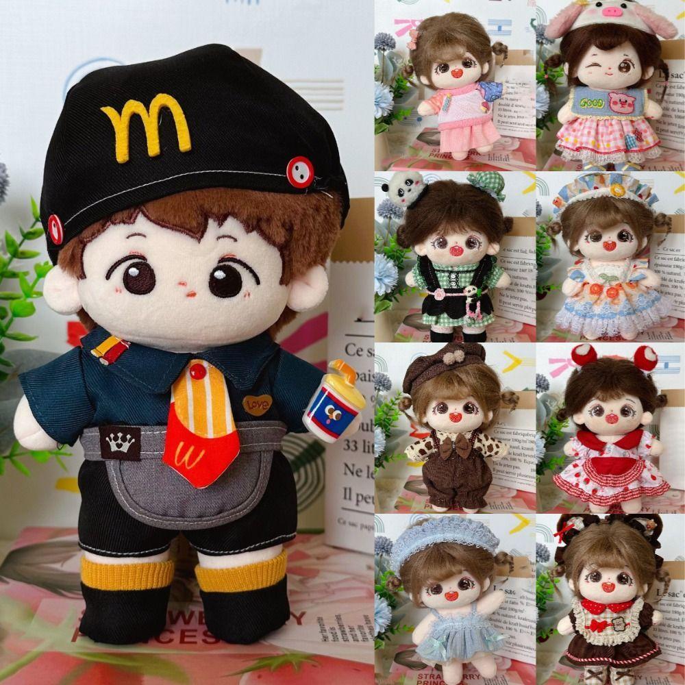 Bộ quần áo búp bê FLAZEA, Váy búp bê BJD 20cm, Phụ kiện búp bê dễ thương Quà tặng Váy công chúa Mini làm bằng tay Đồ chơi trẻ em