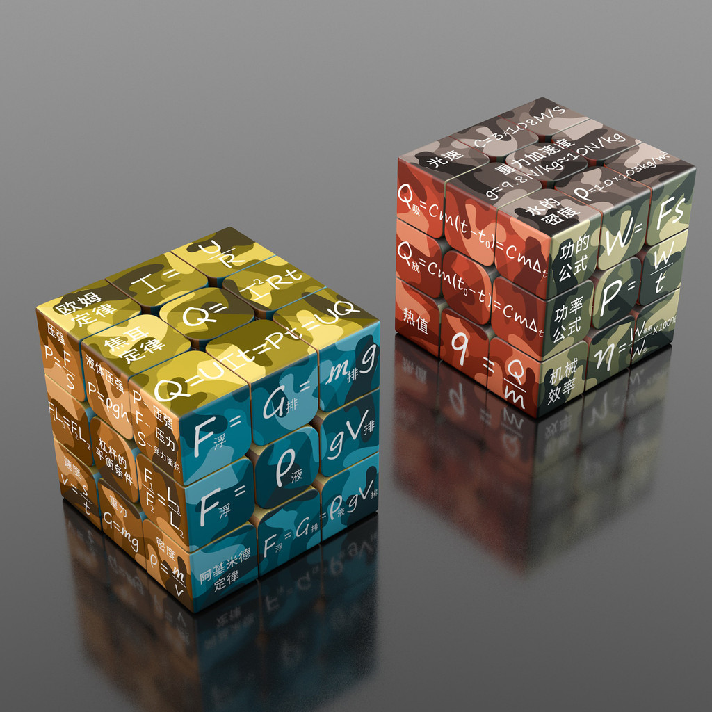 Trường trung học cơ sở Công thức hóa học vật lý Khối Rubik Bảng tuần hoàn Khối Rubik Sáng tạo Thứ ba có thể tùy chỉnh Quà tặng sáng tạo văn hóa 3 JFI5