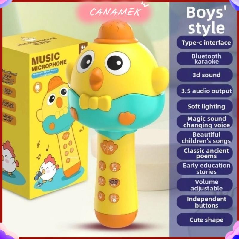 CANAMEK Micro Trẻ Em Có Loa Karaoke Đồ Chơi Trẻ Em Hát Micro Trẻ Em Có CSF