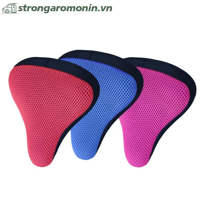 Yên Xe Đạp 3D Mềm Bọc Silicon Thoáng Khí, Thoải Mái Cho Xe Đạp ST