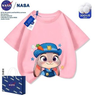 Áo thun Disney Zootopia Judy cho bé gái – Cotton 100% tay ngắn mùa hè
